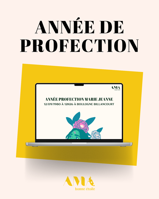 Année de Profection – Étude personnalisée